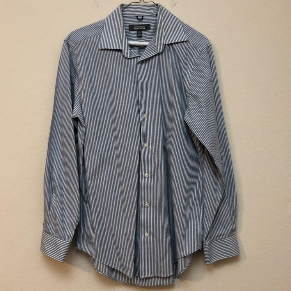 Kenneth Cole Reaction Slim Fit Button Down (A)